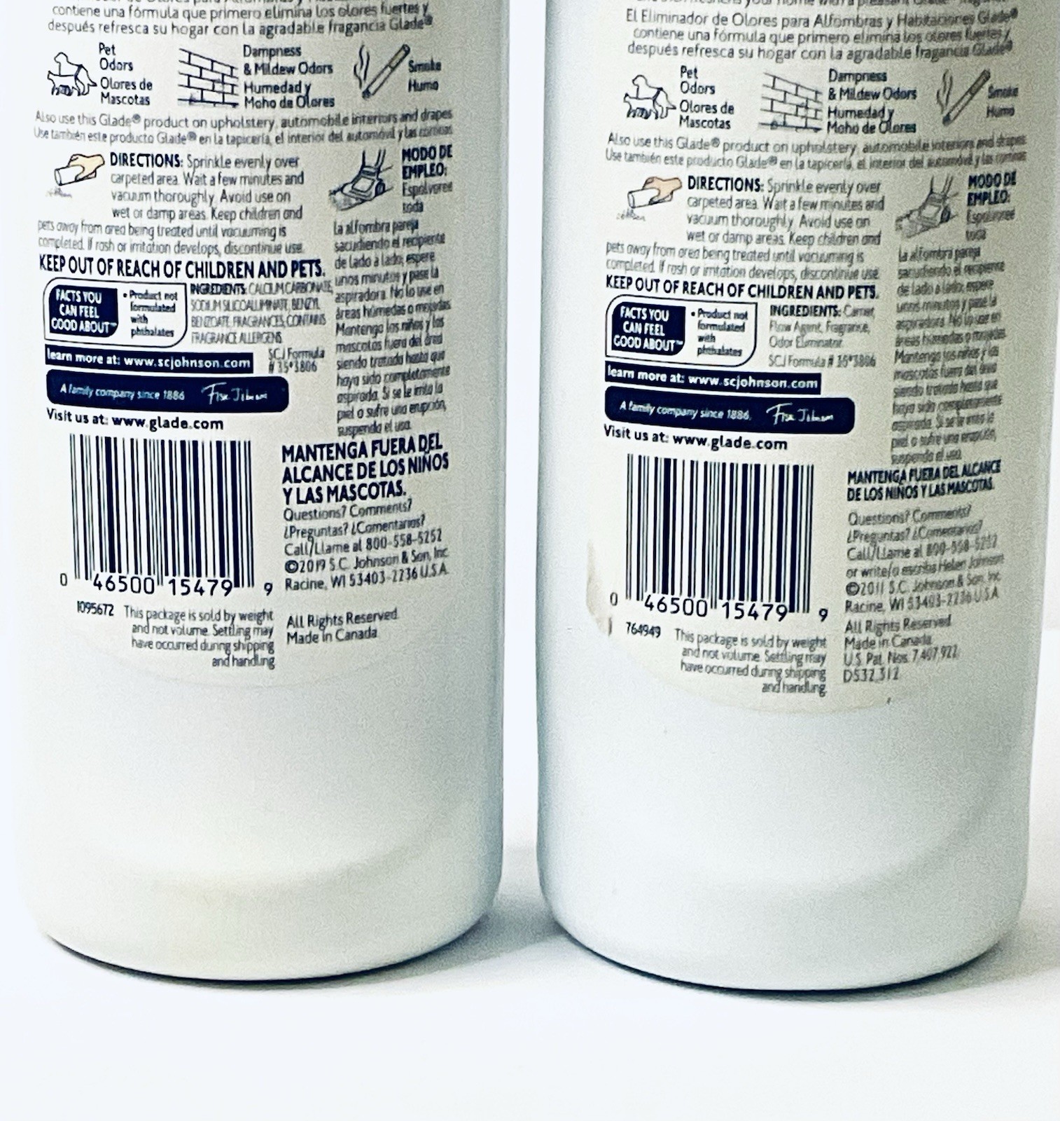 GLADE CARPET & ROOM ODOR ELIMINATOR HAWAIN BREEZE 32 OZ DISCONTINUED (2) USED