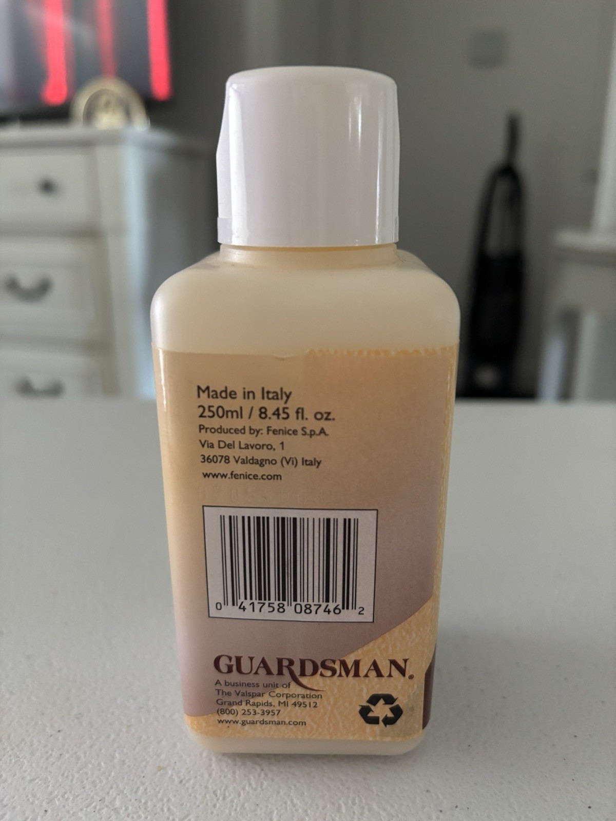 Guardsman Leather Protector 250ml 8.45 fl oz Maintaince Cream Made In Italy New