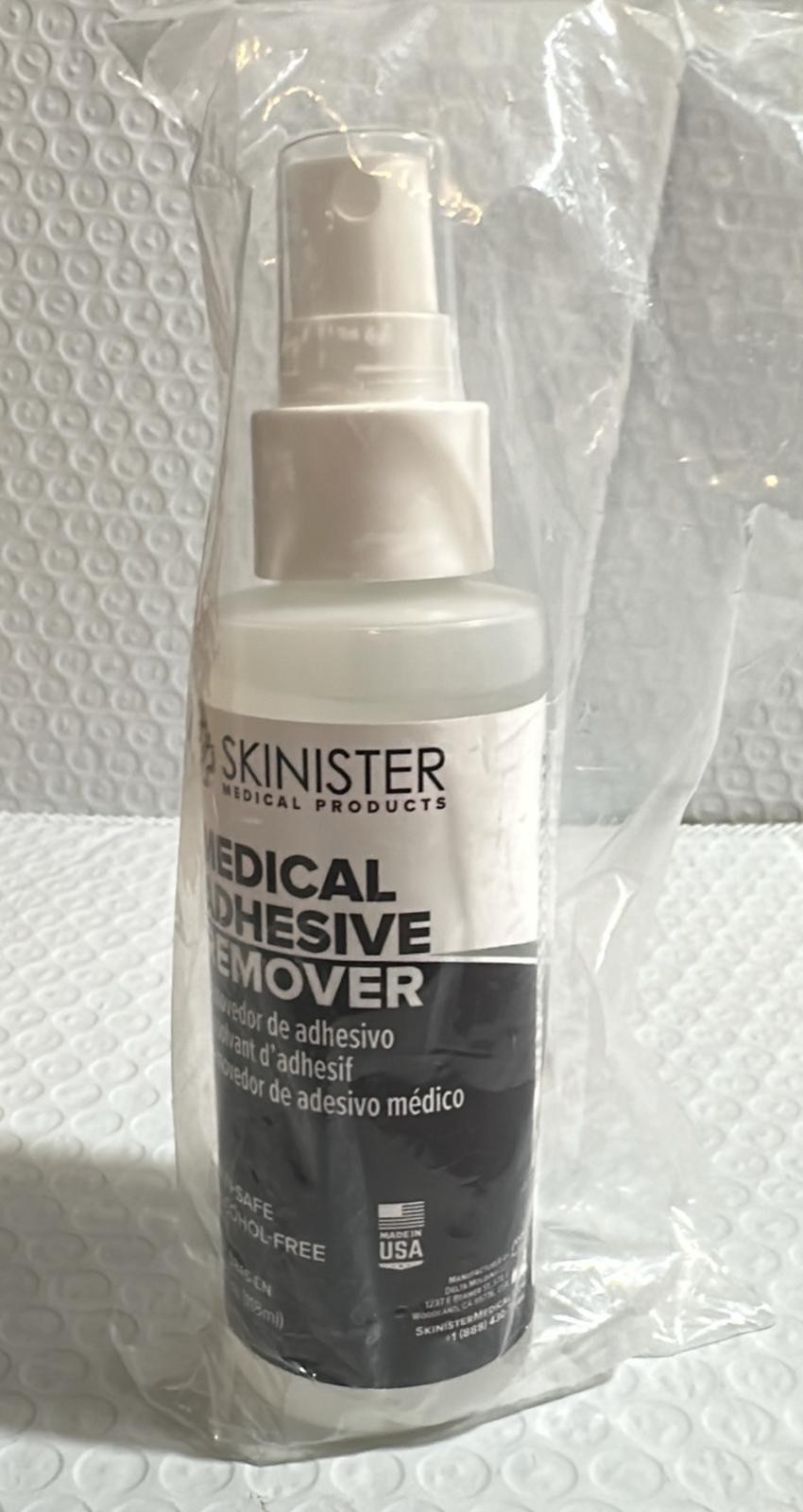 4oz Medical Adhesive Remover Spray Silicone Skin Safe Wig Tape Ostomy Remover12