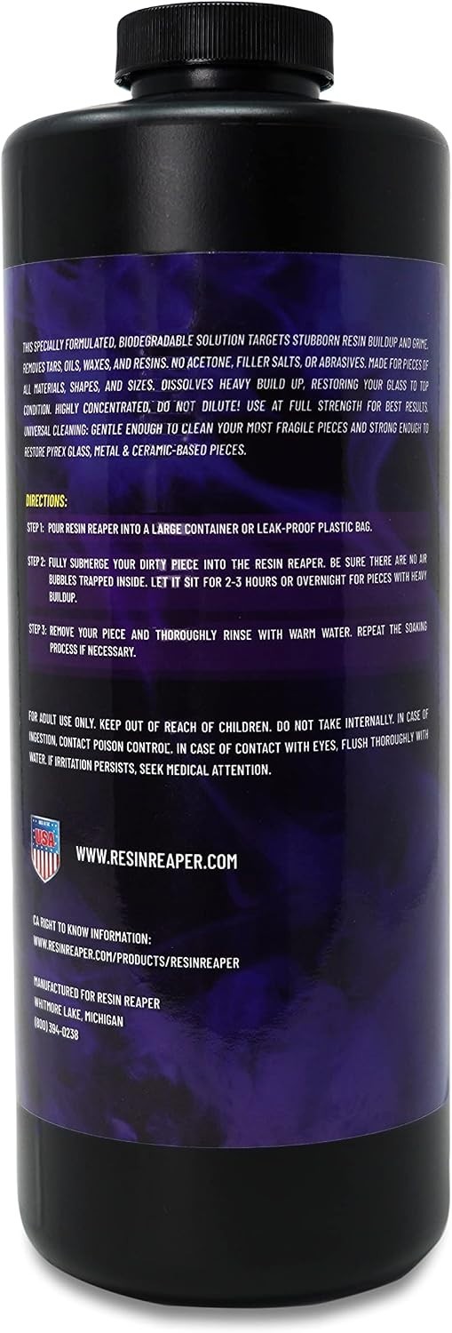 Lifestyle Basics Resin Reaper Glass Cleaner 2 Pack 64 Oz