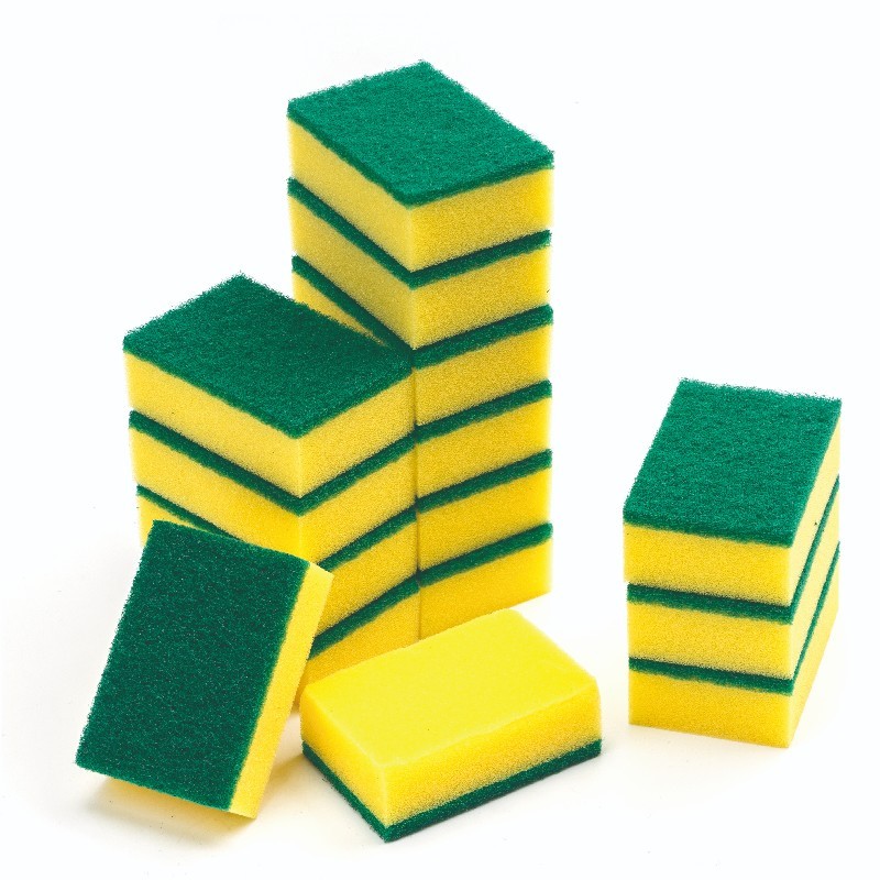 Palmolive Dish Soap 1 Gallon Lemon + 20 Sponges Bulk Cleaning Kit