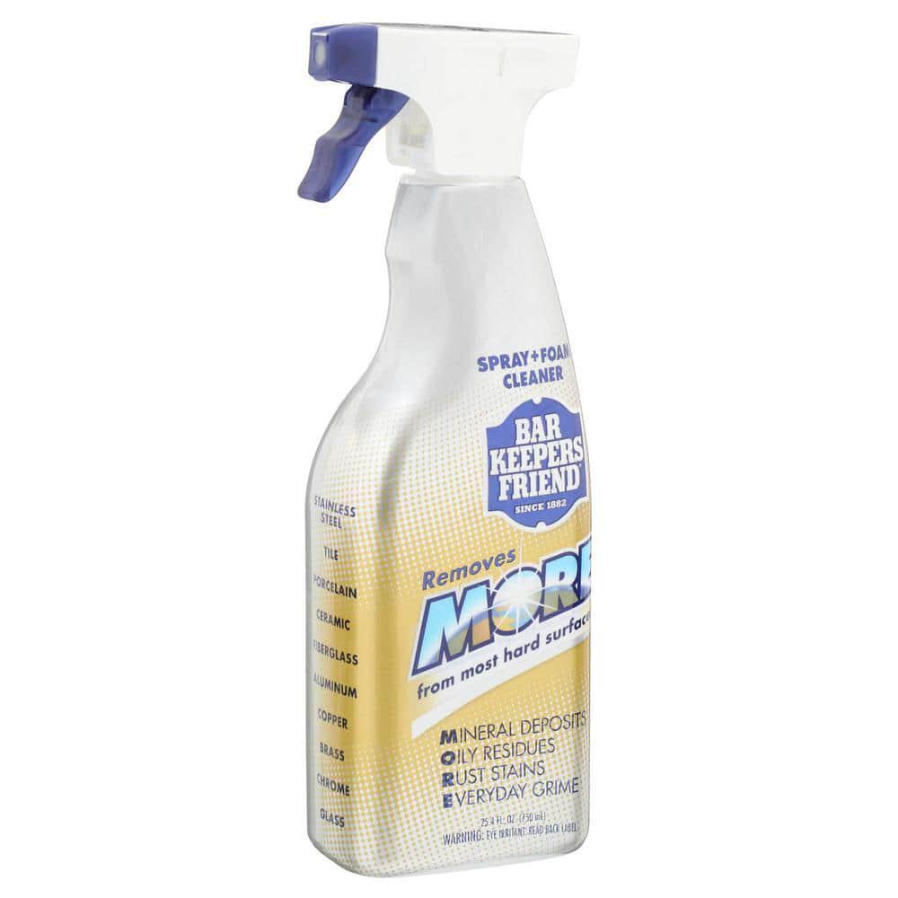 25.4 oz More Spray and Foam by Bar Keepers Friend 3Pack Bathroom Kitchen Cleaner