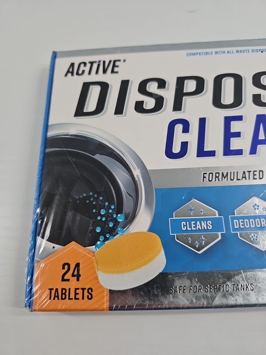 Active Garbage Disposal Cleaner Tablets 24 CT Septic Safe Sink Deodorizer NEW