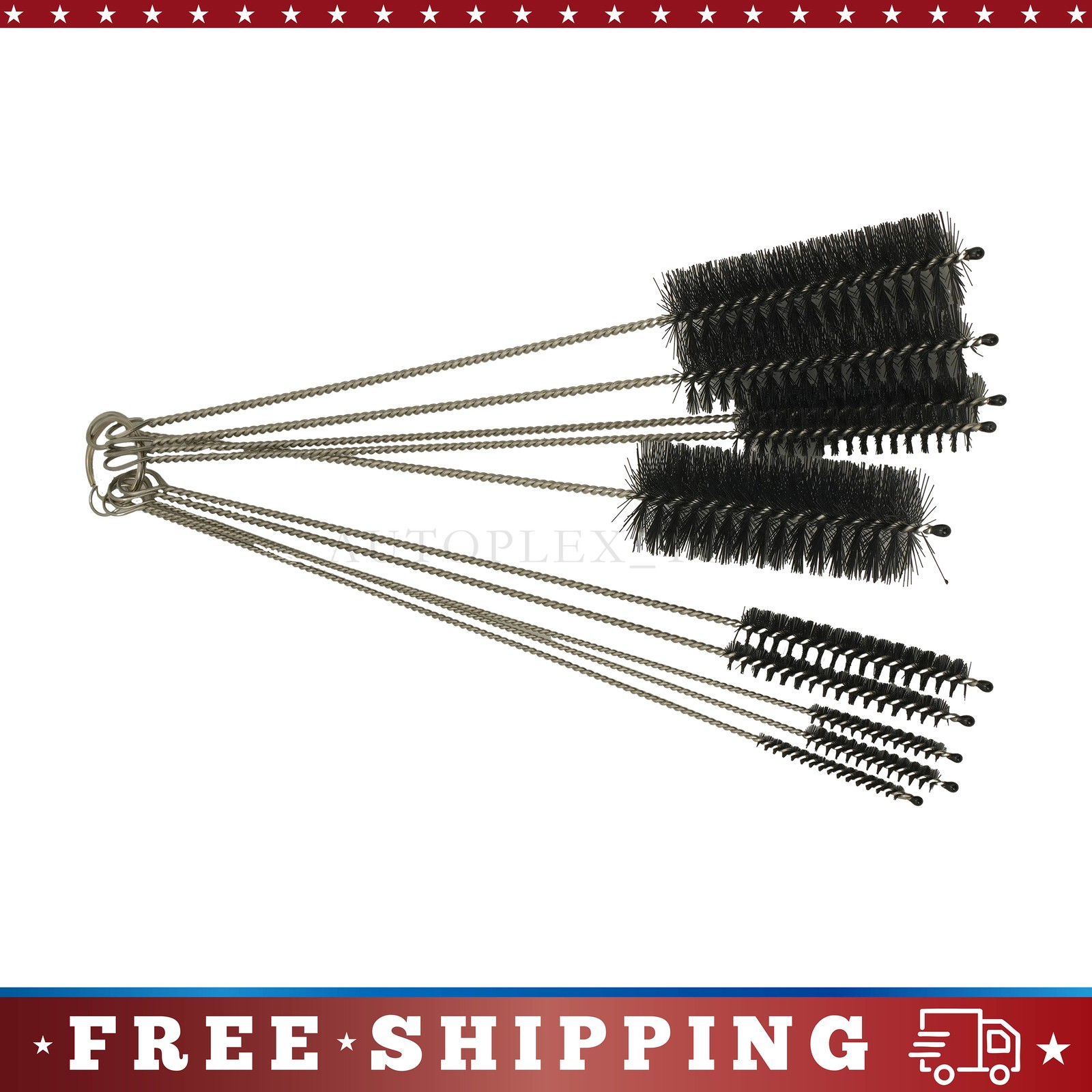 Fit Cleaning Nylon Cleaning Straw Brush Set 10PCS Bottle Tube Pipe Cleaner