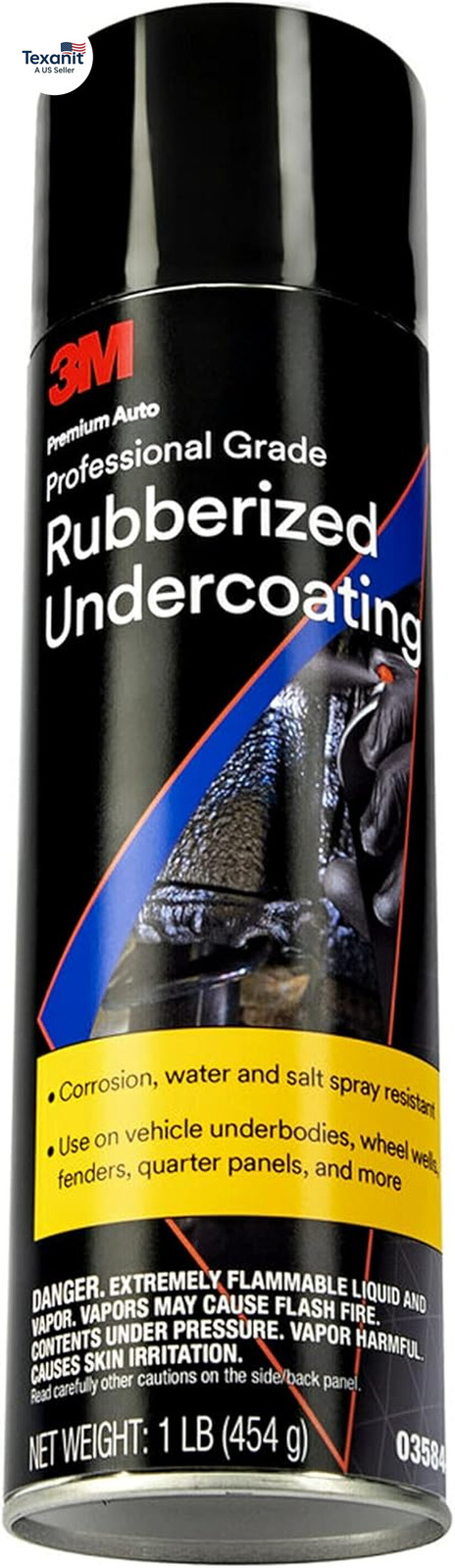 Professional Grade Rubberized Undercoating, Corrosion, Water and Salt Spray Resi