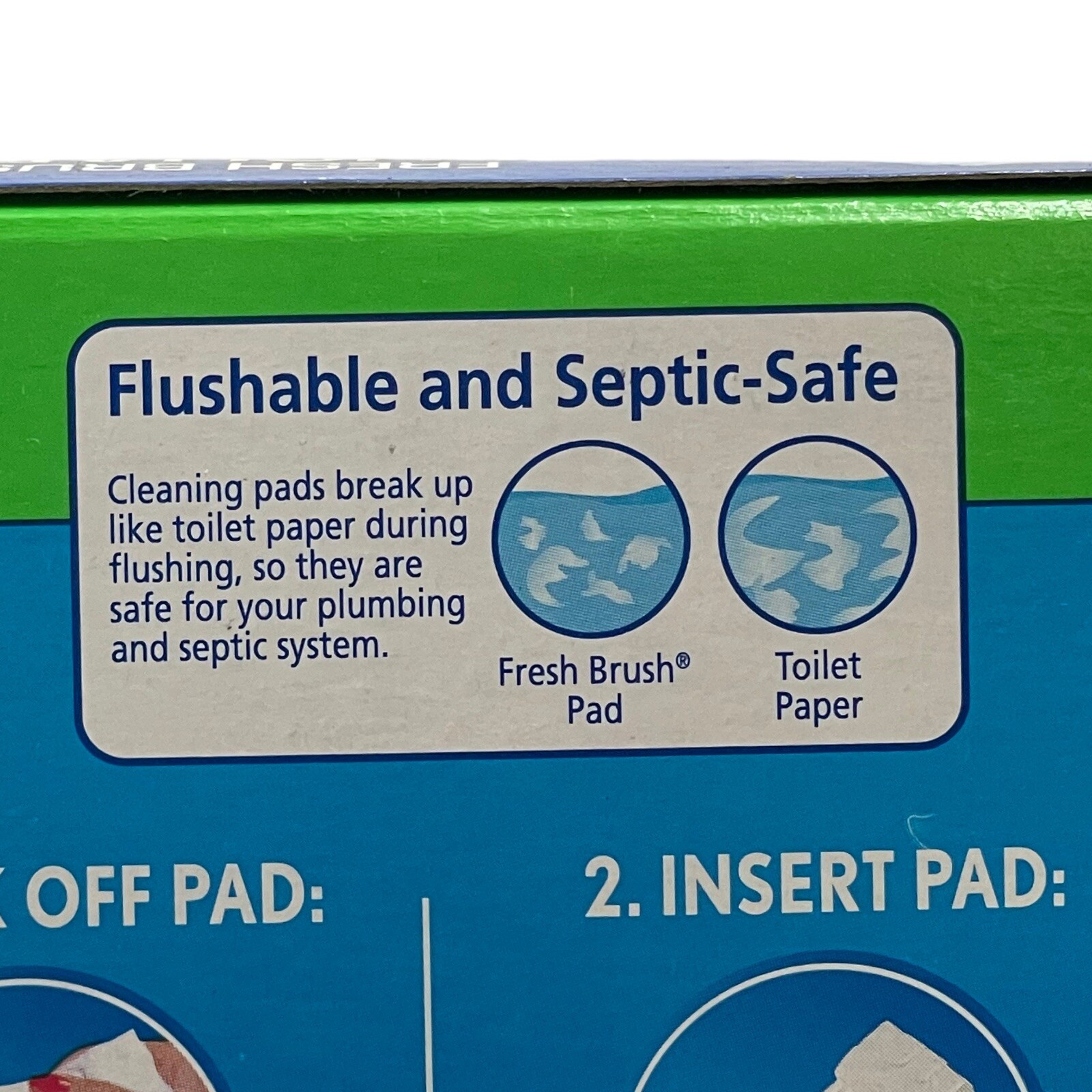 Scrubbing Bubbles Fresh Brush Flushable Toilet Bowl Cleaner 12 Refills Citrus