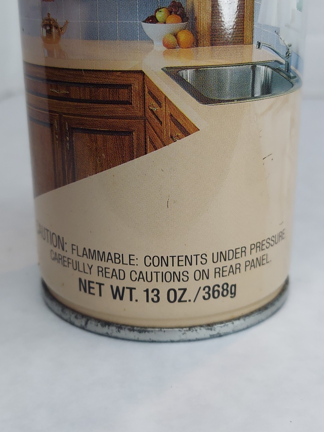Vintage COUNTERTOP MAGIC 13 Oz Original Aerosol Spray Formica Laminate 90% Full