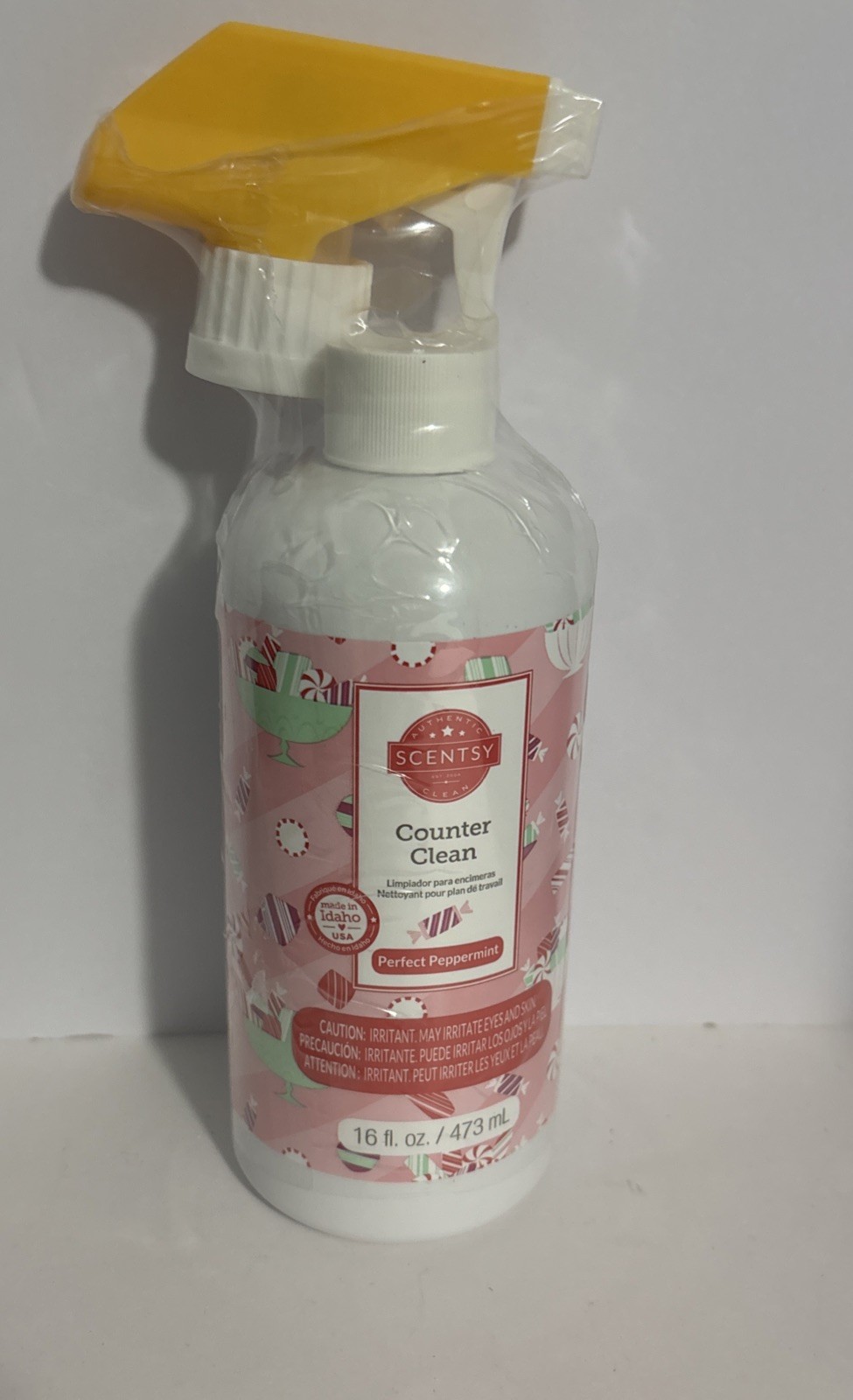 Scentsy Counter Clean Perfect Peppermint Scent 16oz. NEW SEALED