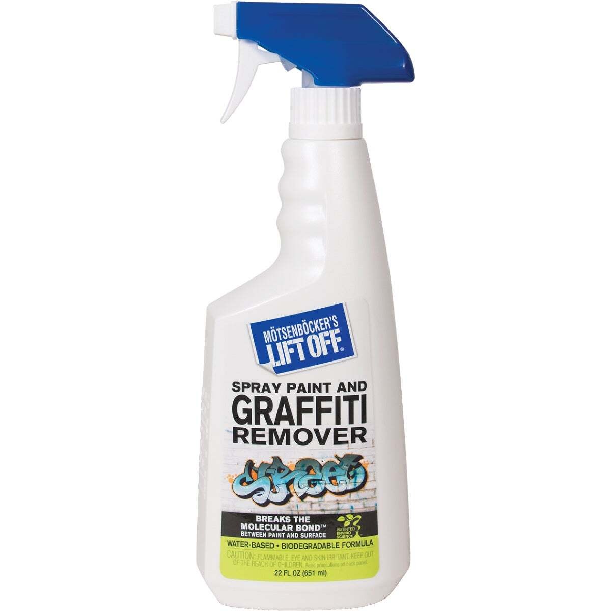 Graffiti Remover, Liquid, Mild, Clear, 22 oz, Bottle