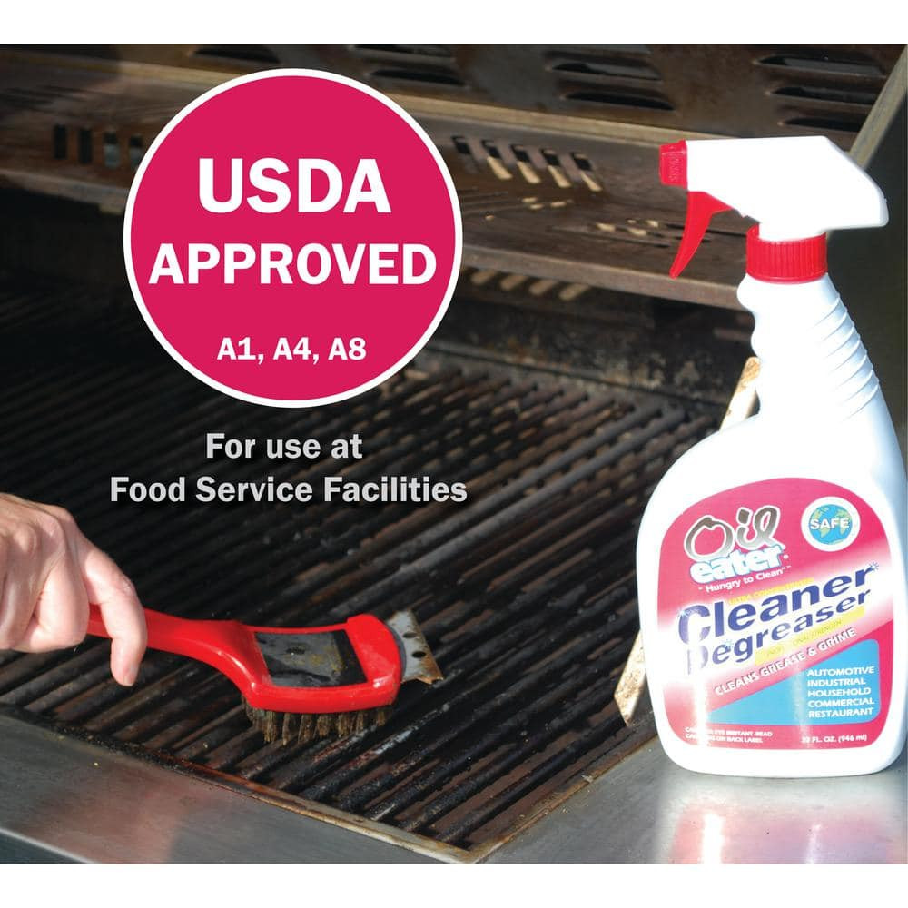 Oil Eater Cleaner Degreaser 1 Gal Color Safe Non Corrosive Concentrated Liquid