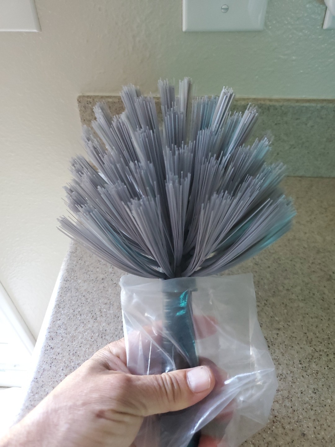 Standard Essentials Cobweb Duster Grey Cleaning System New