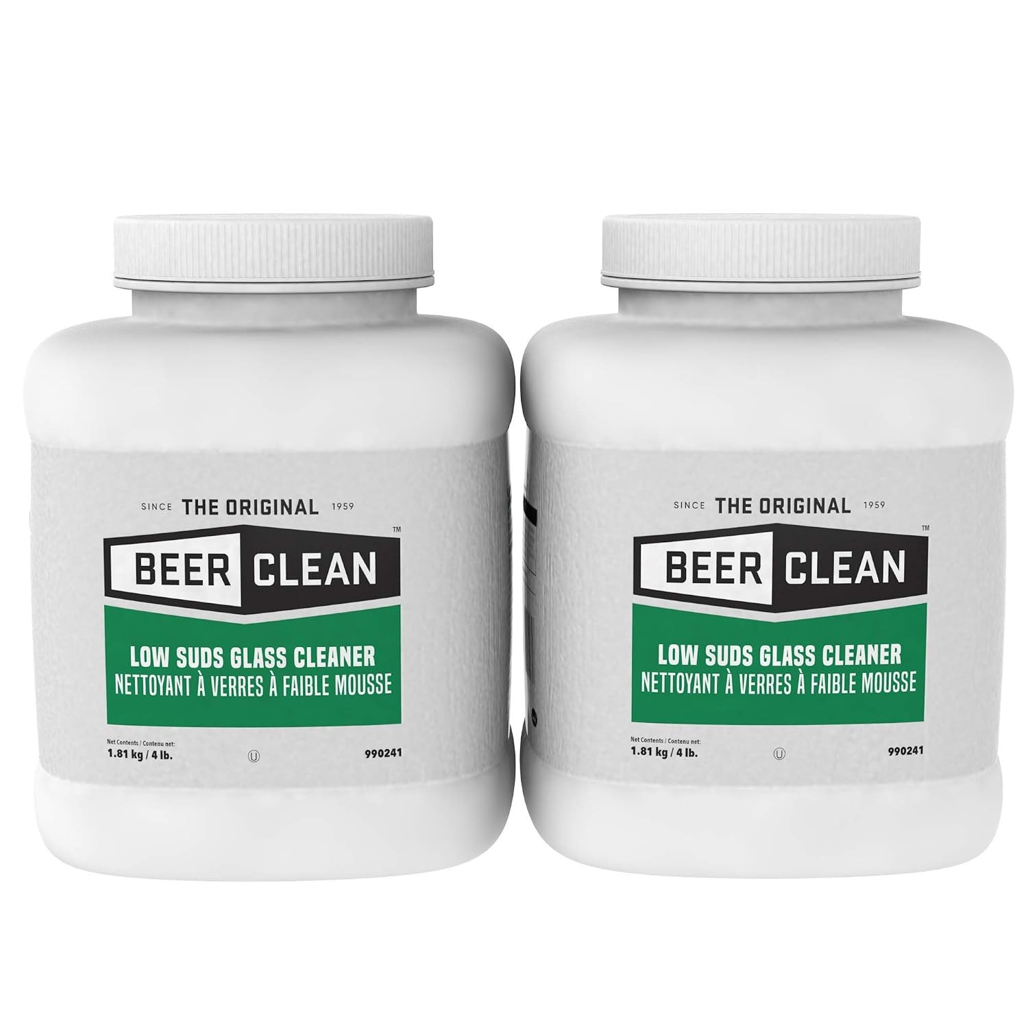 Diversey 990241 Low Suds Glass Cleaner 4-Pound 2-Pack)