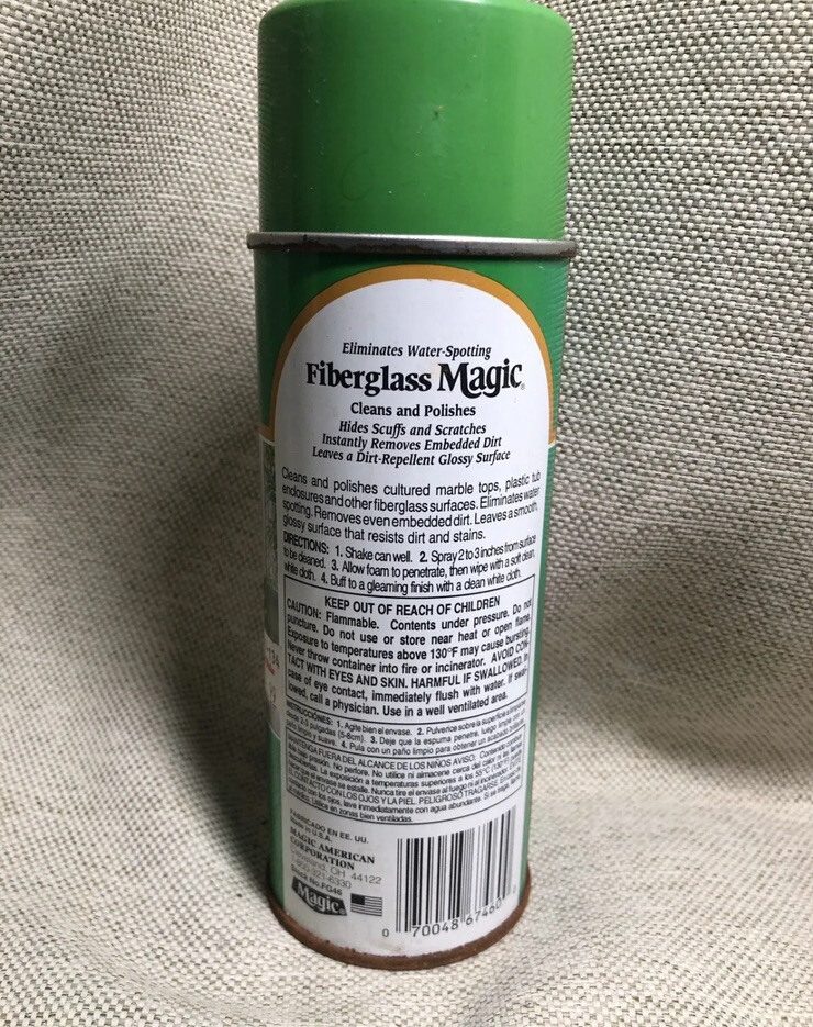 Discontinued Fiberglass Magic Cleans and Polishes 13 Oz