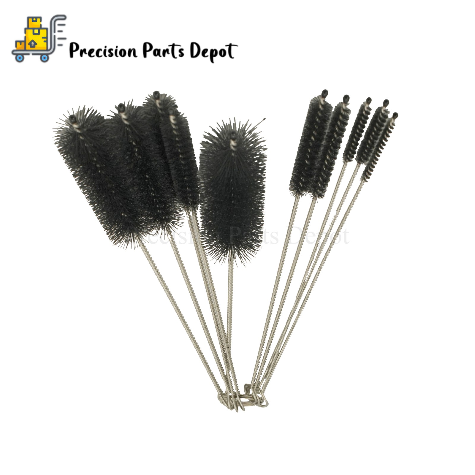 10PCS Set Nylon Straw Brush Cleaner Bottle Tube Pipe Small Long Cleaning US
