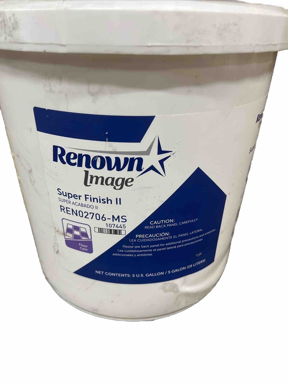 Renown Image Super Finish II Multi-Surface Floor Finish, 5-Gallon