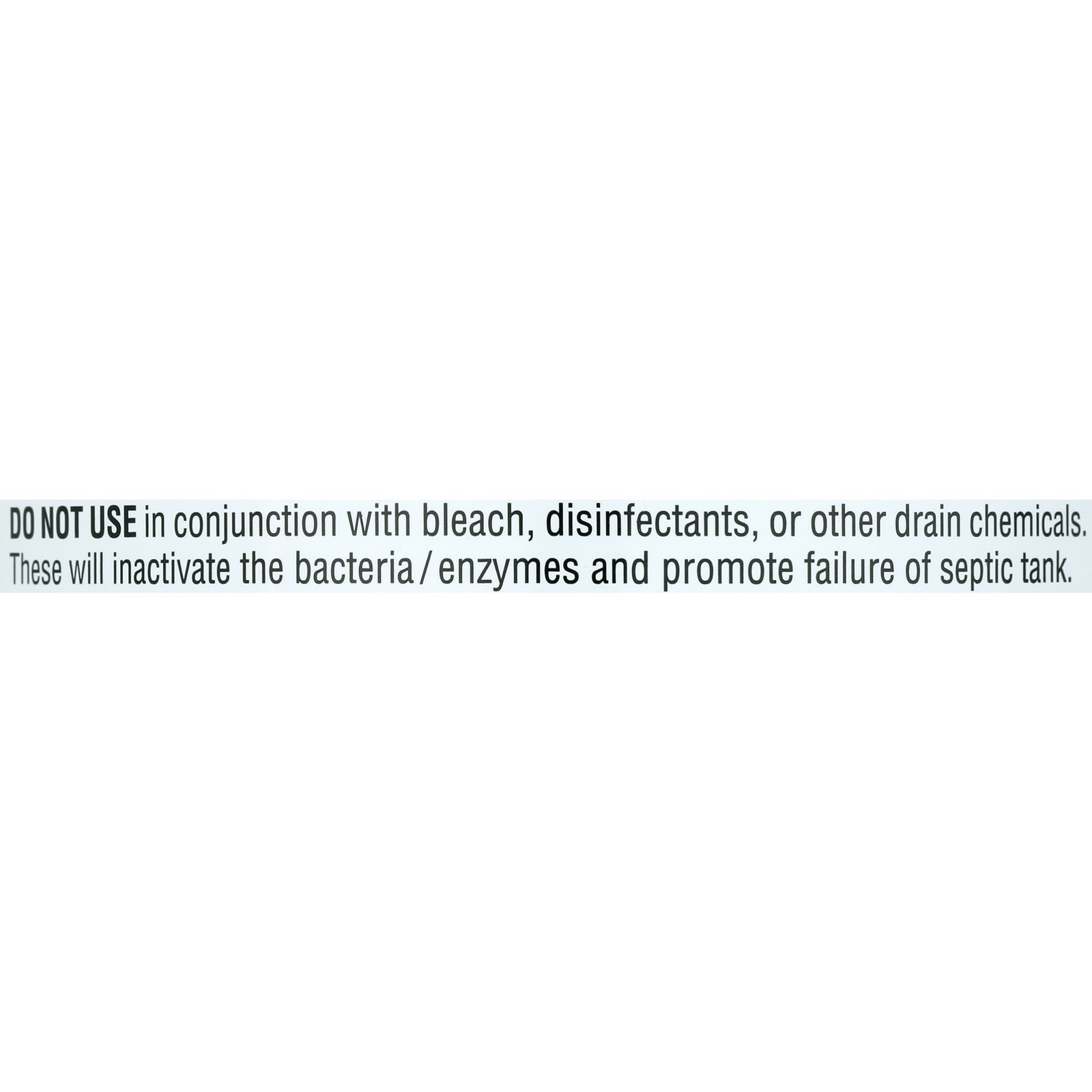 Septic Shock Treatment for Clogged Septic Systems 67.6 fl oz Super Charged