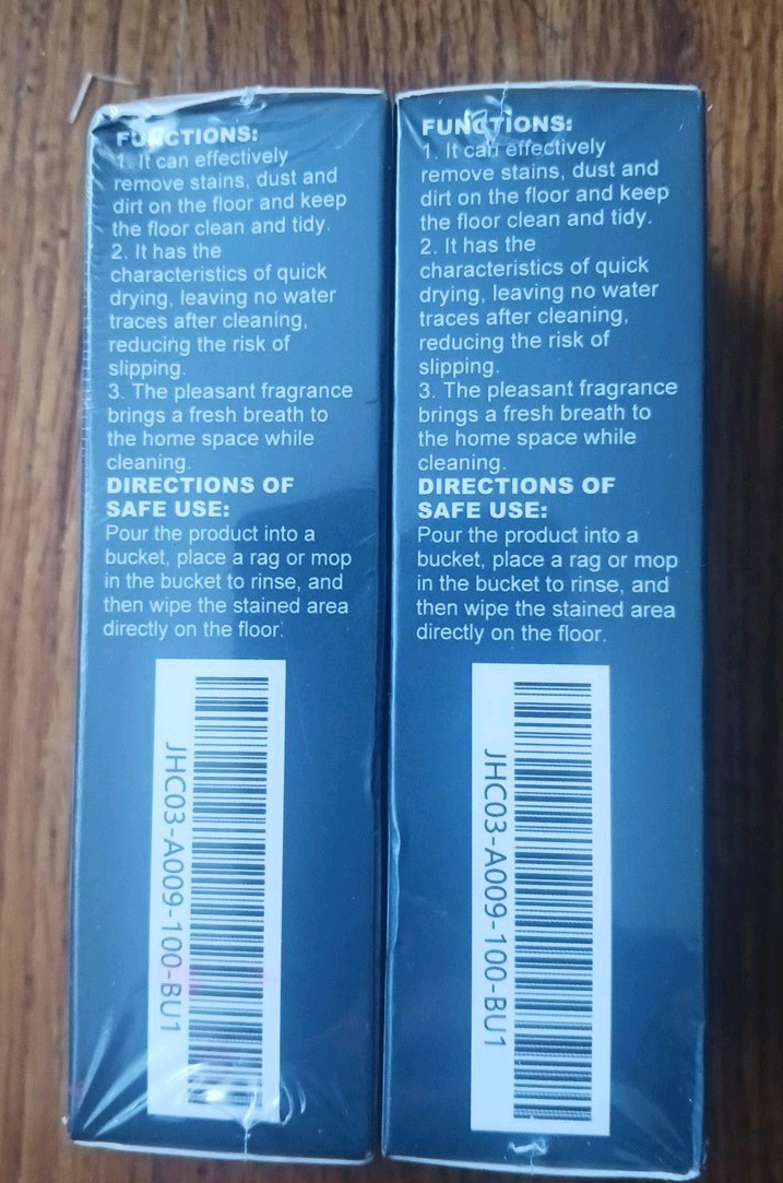 Jakehoe Fragrances Cleaning Tile Floor Cleaner 100ml Pack of 2