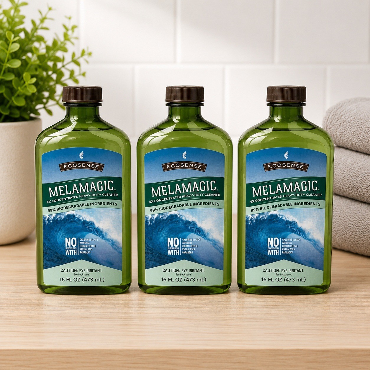 Melaleuca EcoSense MelaMagic Heavy Duty Cleaner 16oz 4x Concentrated 3 Pack