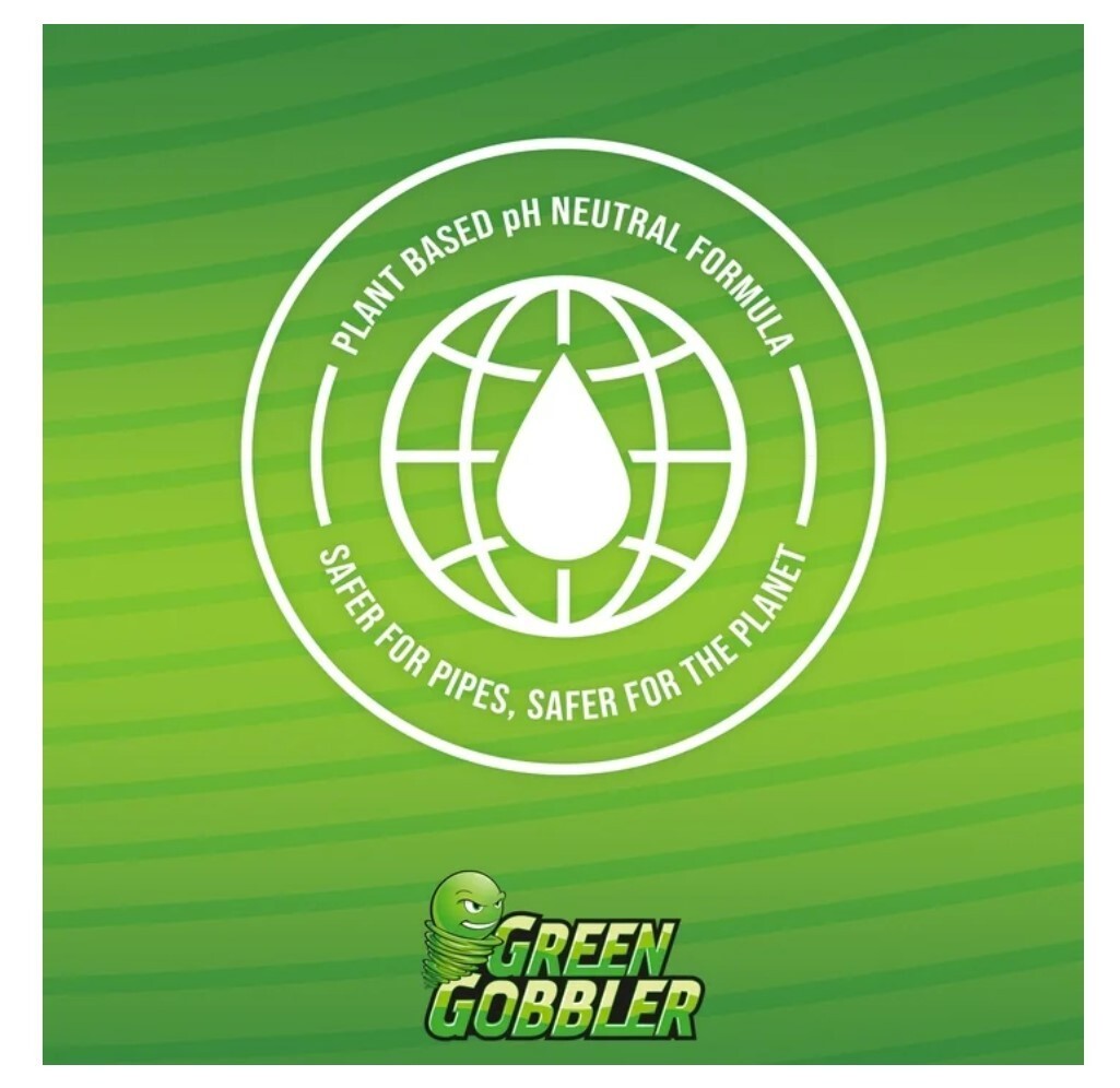 Green Gobbler Build up Remover for Slow Drains and Drain Maintenance – 1 Count,