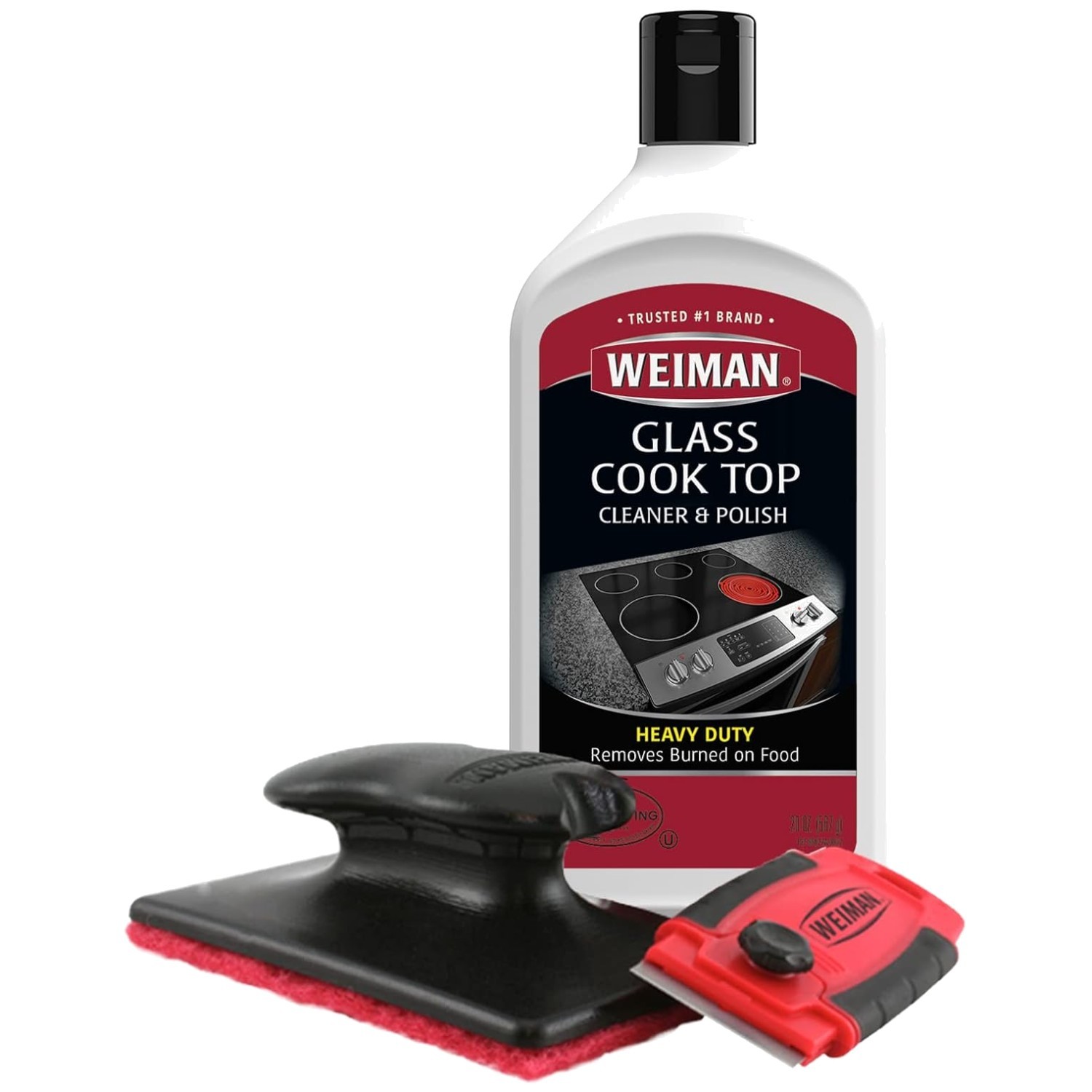 Stove Top & Oven Cleaner Cream – Non-Abrasive Formula