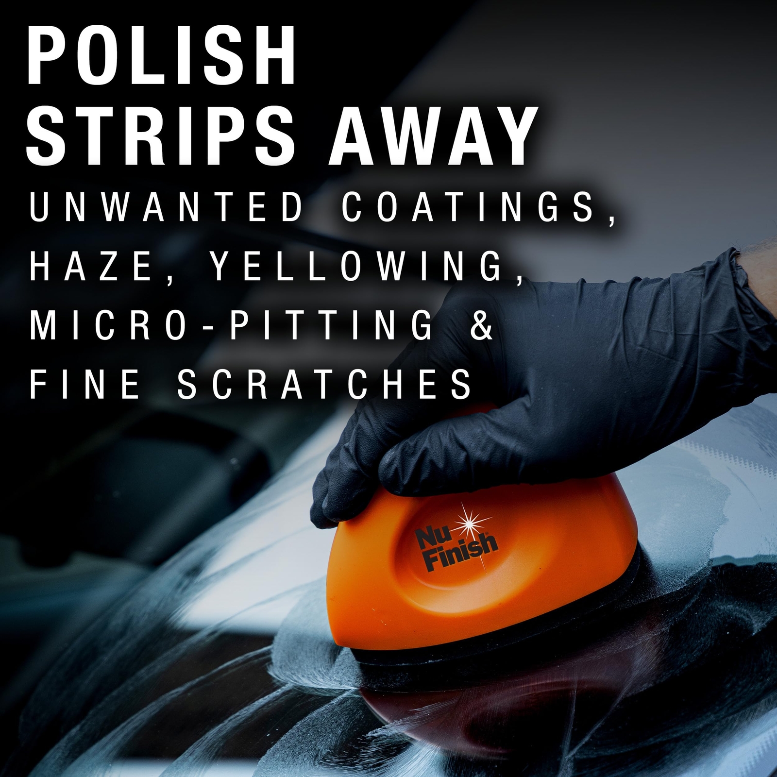 Nu Finish Glass Restore Kit – Windshield Polishing & Ceramic Sealant