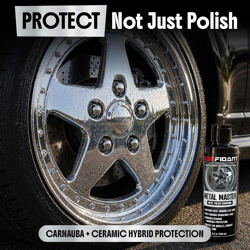 Metal Polish Kit with Applicator Pad – Restores Shine & Removes Oxidation on …