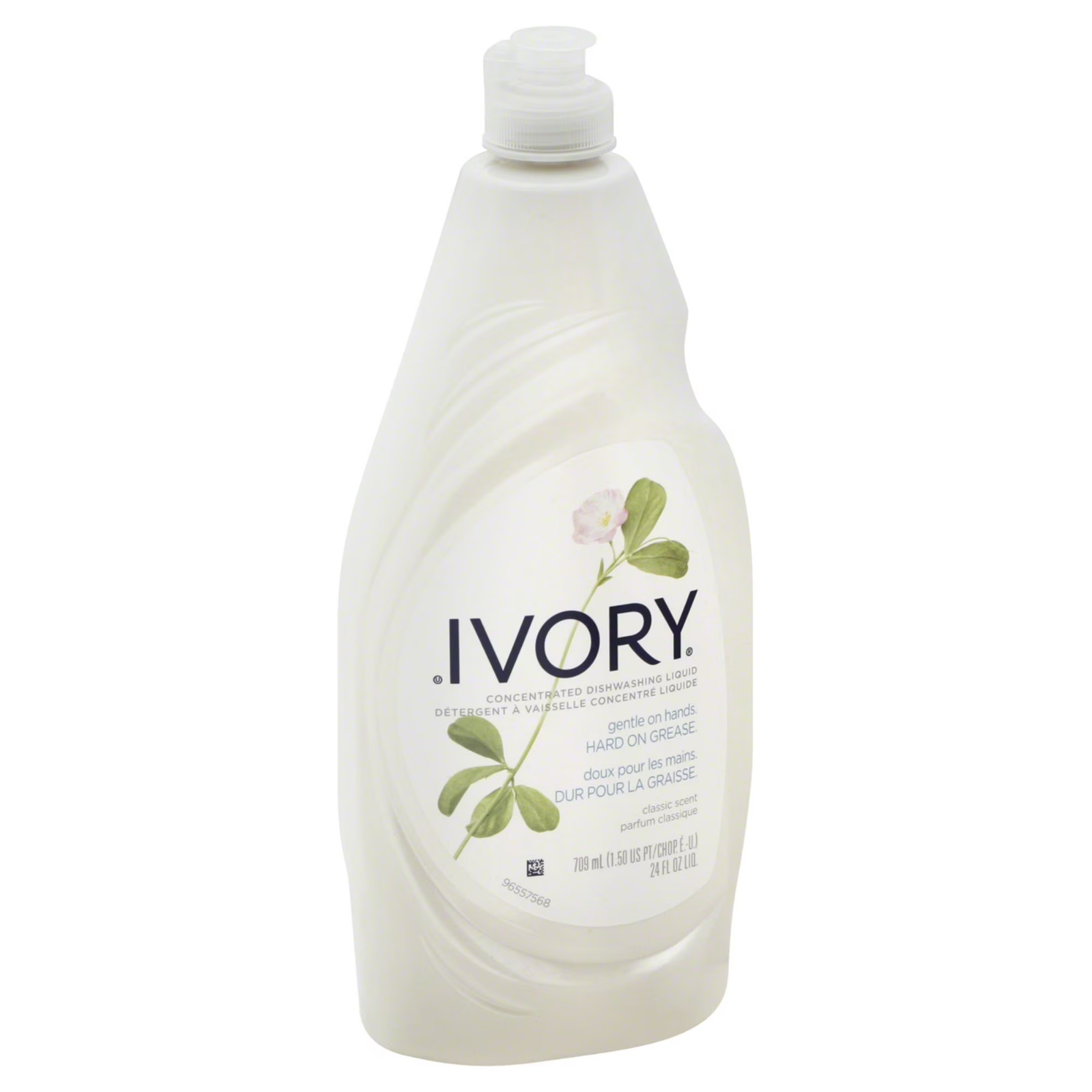 (2 pack) Ivory Ultra Concentrated Liquid Dish Soap, Classic Fresh Scent 24 fl Oz