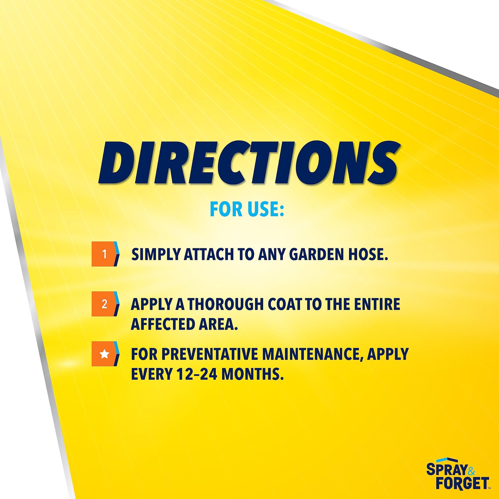 House & Deck Outdoor Cleaner – Hose End Adapter – Stain Remover – 1 Quart
