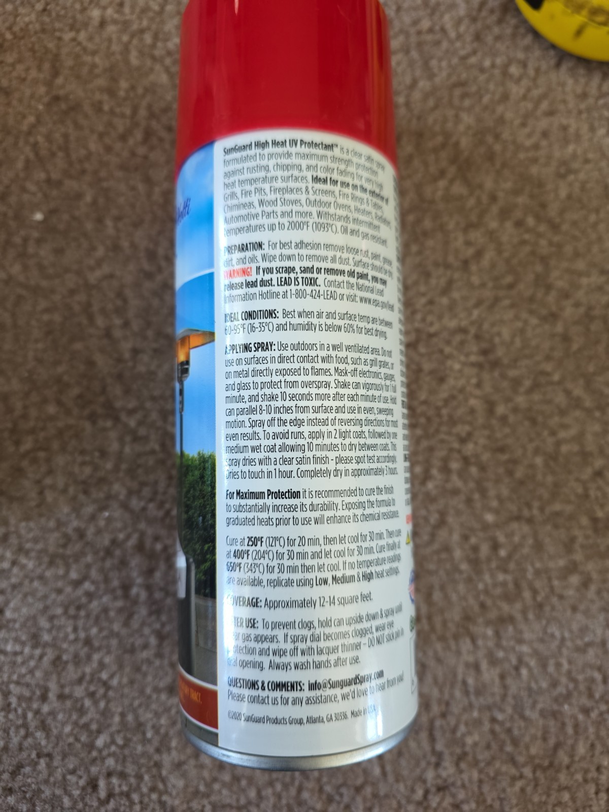 Sunguard UV Protectant for Outdoor Decor, Furniture and More (2-Pack) 11oz