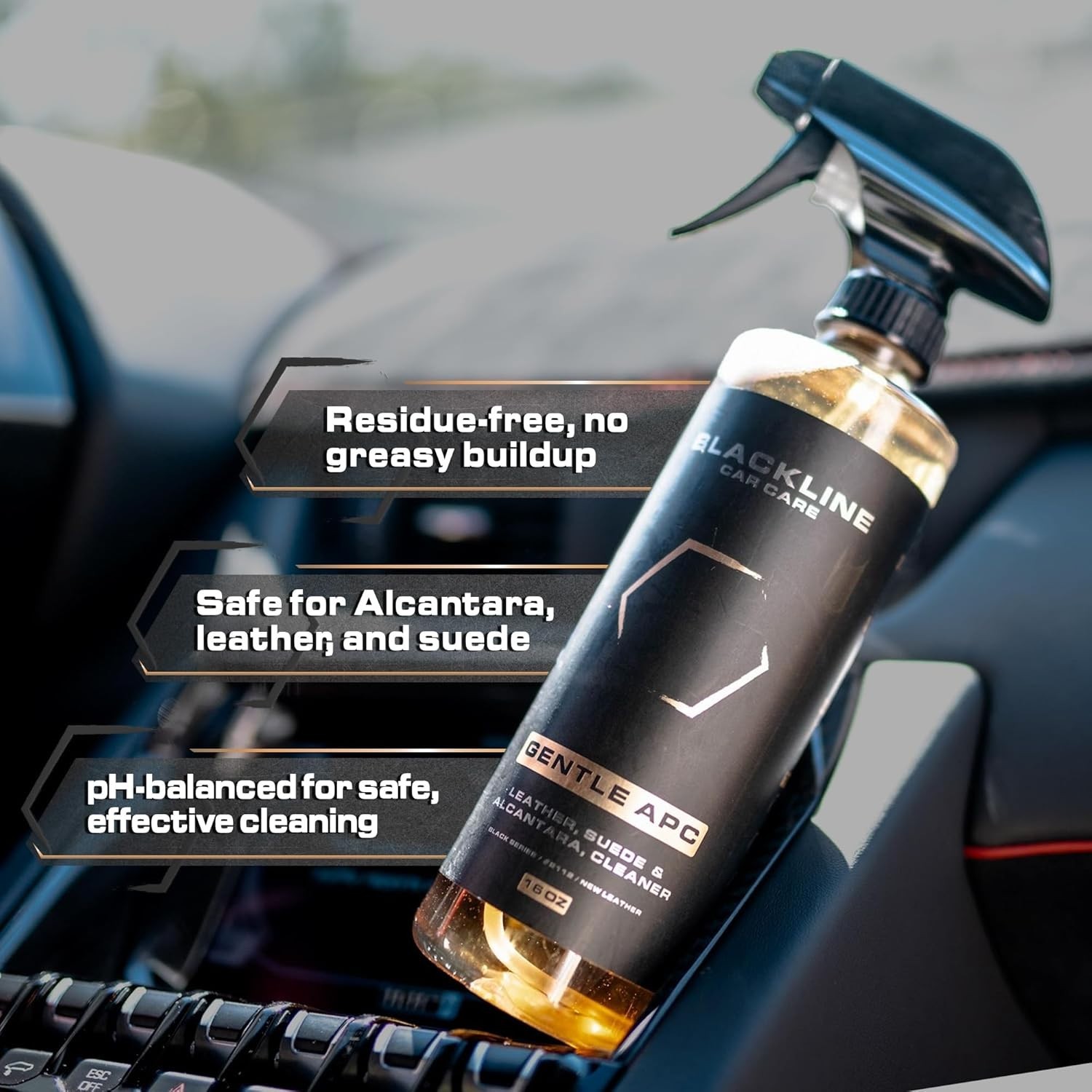 Car Care – Gentle APC – Streak free total Interior Cleaner and Protectant, Sa…