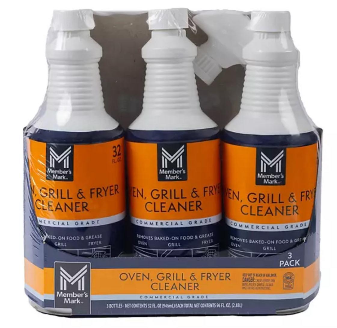 Member’s Mark Commercial Oven, Grill and Fryer Cleaner (32 oz., 3 pk.)