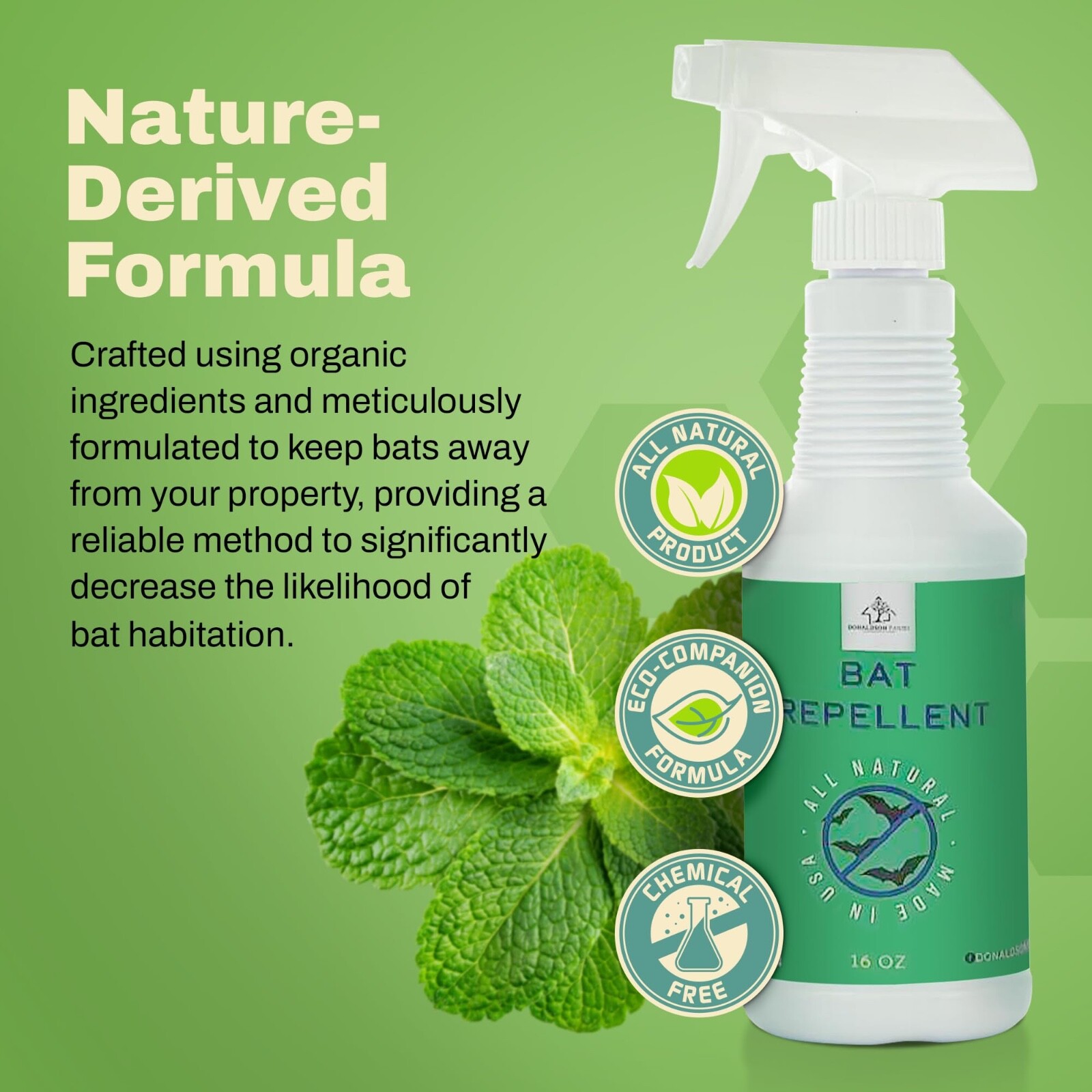 Donaldson Farms Bat Repellent Spray 16oz