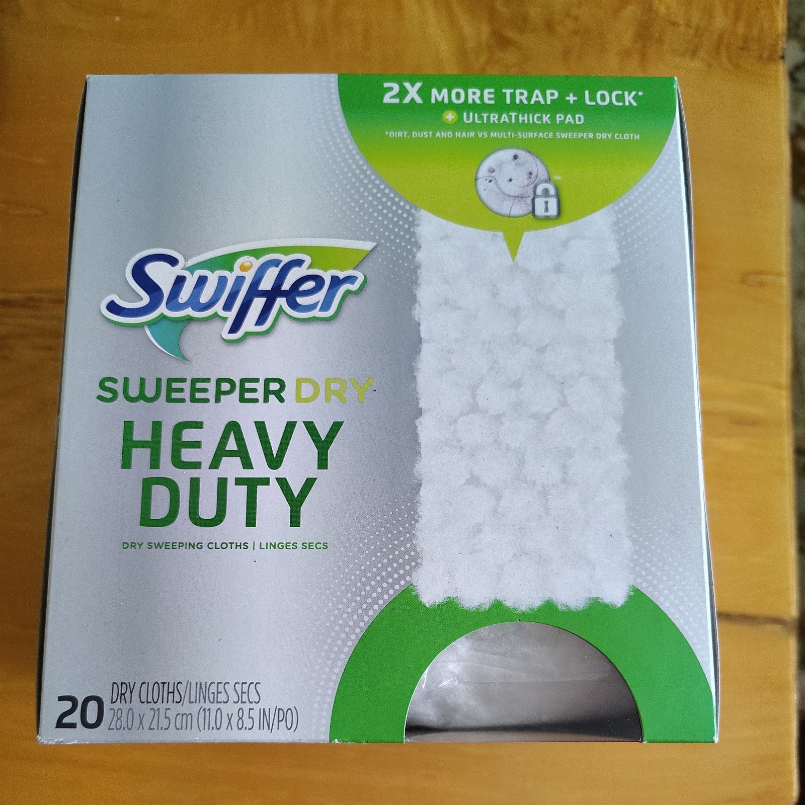 Swiffer HEAVY DUTY Ultra Thick SWEEPER DRY Sweeping Mop Cloth Pad Refills 20ct