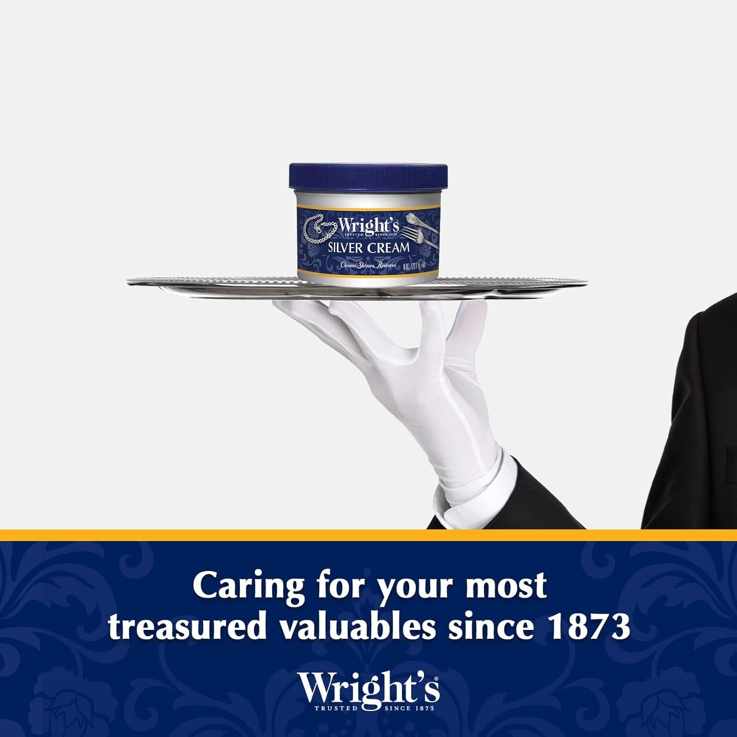 Cleaner and Polish Cream, 8 Ounce, Gently Clean and Remove Tarnish for Jewelr…