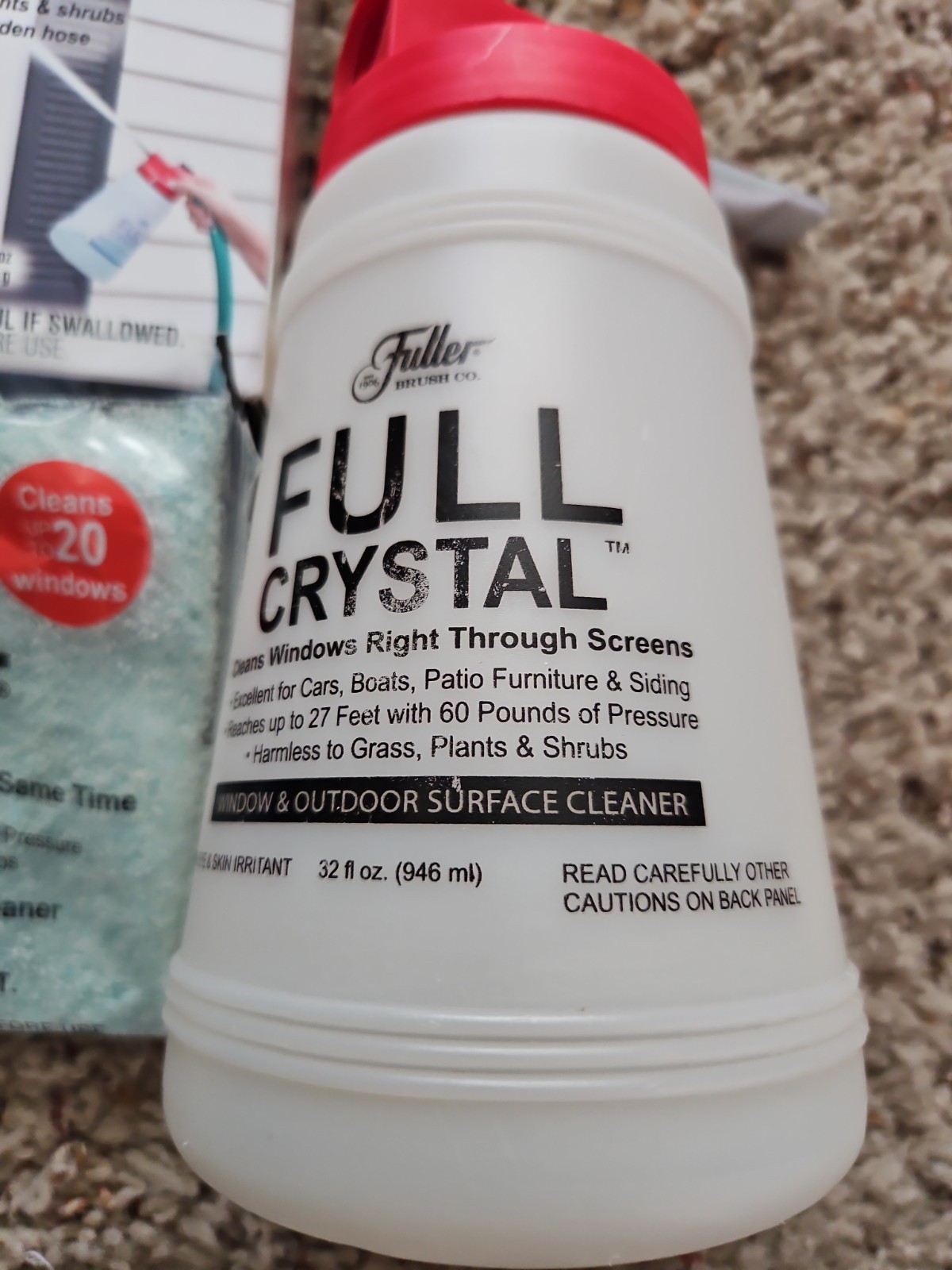 Fuller Brush FBFC-6 As Seen On TV Full Crystal Window & Glass Cleaner