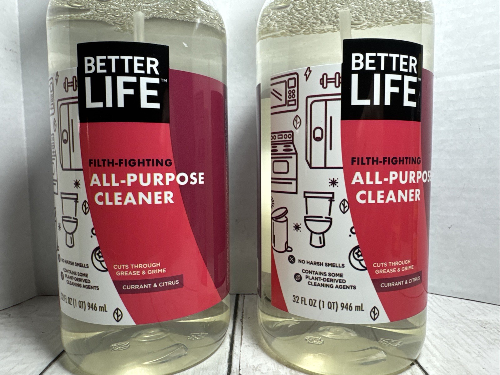 Better Life All-Purpose Plant Based Cleaner Natural Currant & Citrus 32 oz 2 Bot