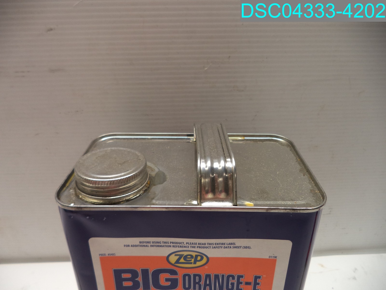 QTY=4GAL(1GALX4):Zep Big Orange-E Citrus Industrial Degreaser & Graffiti Remover