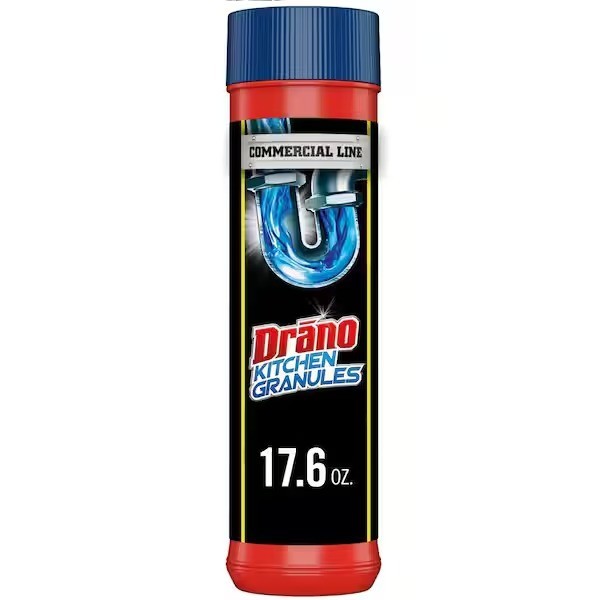 Kitchen Granules Drain Clog Remover and Cleaner Unclogs Grease Blockage 17.6 oz.