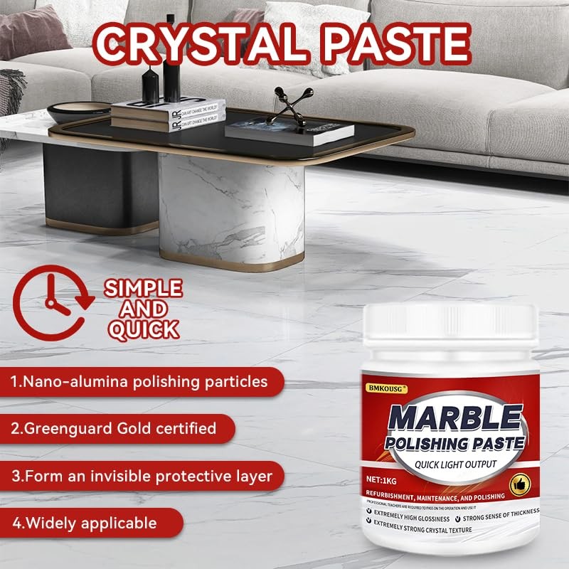 Granite Polishing Paste, Marble Cleaner Countertop, Quartz Polish, Granite Po…