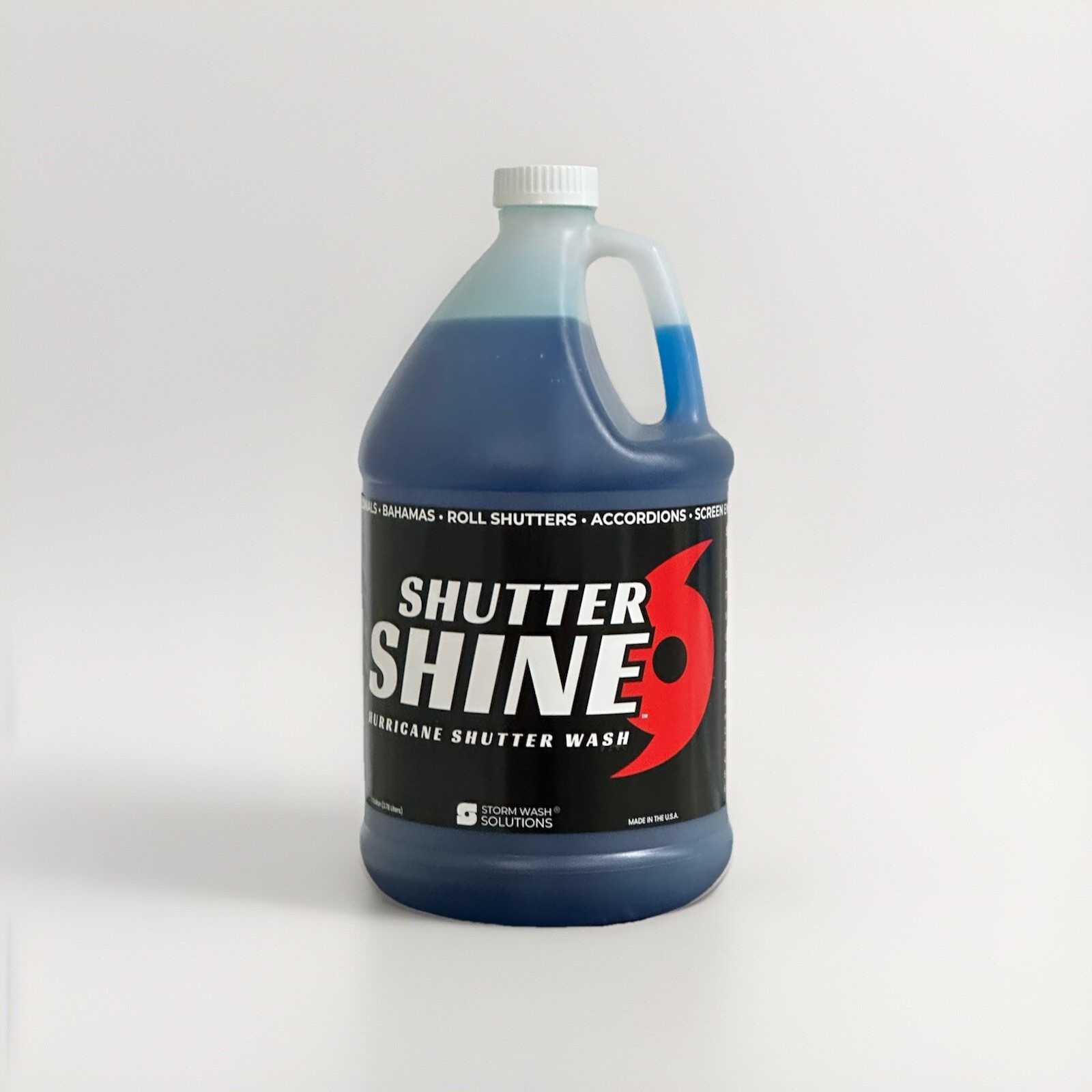 Shutter Shine Concentrated Aluminum Hurricane Shutter Wash (1 Gallon)