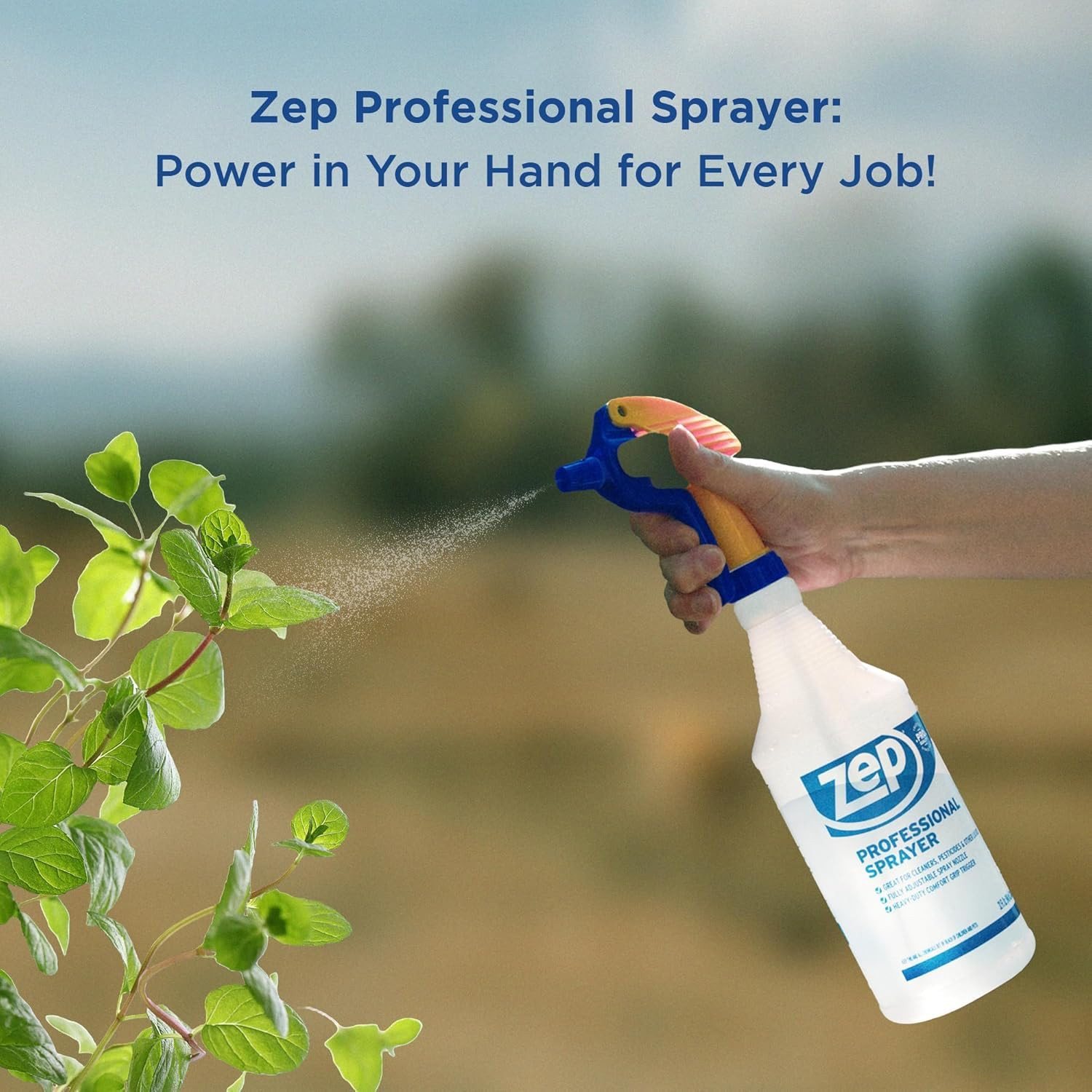 Professional Sprayer Bottle – 32 Oz (Pack of 3) – HDPRO1 – Versatile Adjustable