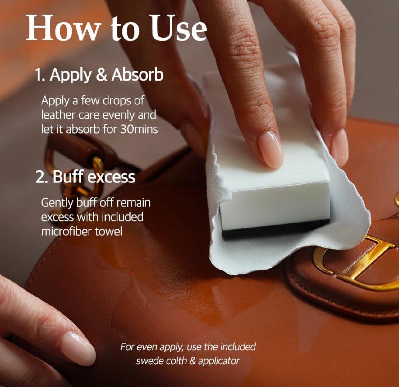 TORRI Leather Care, Premium Non-Toxic Conditioner Kit for All Luxury Leather | P