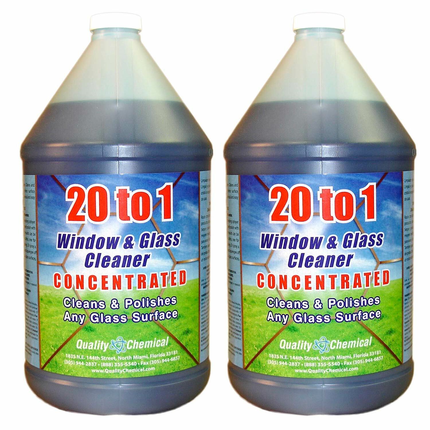 20-1 Window & Glass Cleaner – 2 gallon case