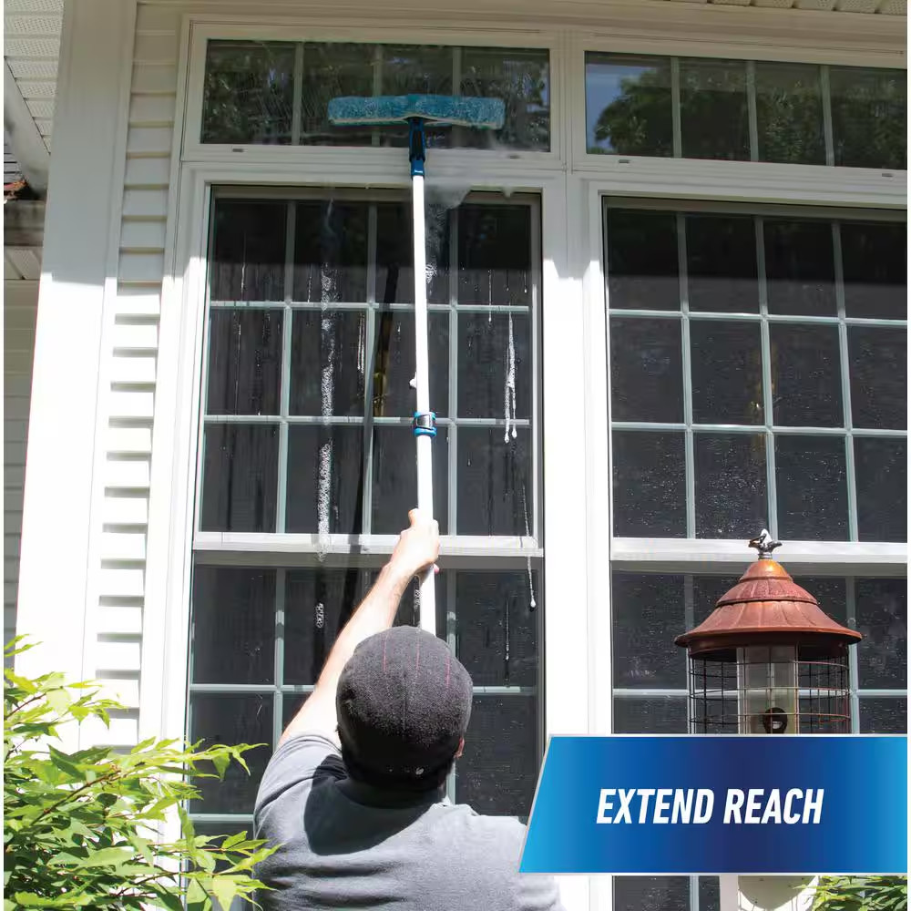 Total Pro Kit W/14 In. Scrubber, 12 In. Squeegee and 6 Ft. Telescoping Connect &