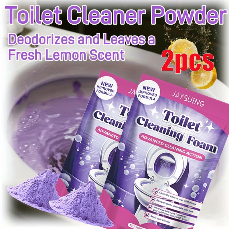 1-5PCS Fizzclean Toilet Foam Cleaner, Toilet Cleaning Foam Insta-Action 100g