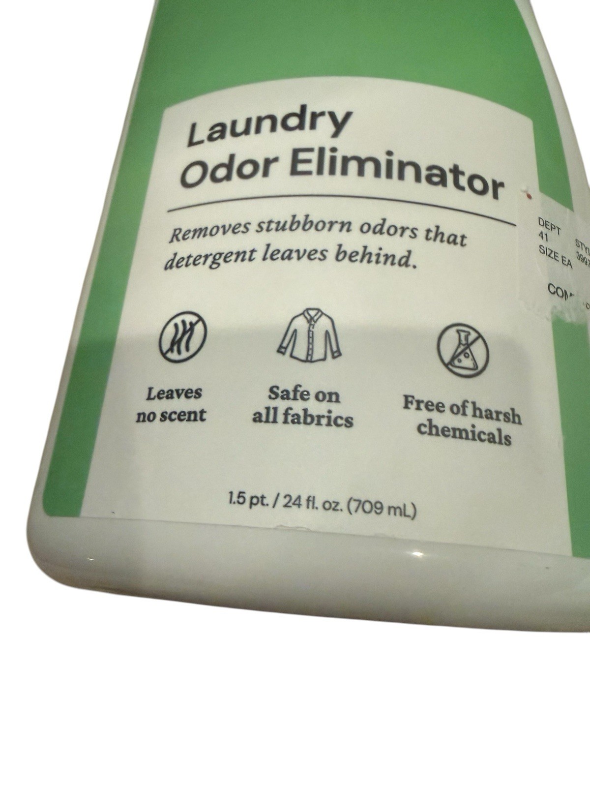 Fresh Wave Plant Based Odor Removing Laundry Booster Cruelty Free USA 24 fl oz