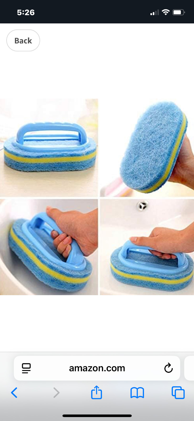 Brush for Bathroom Kitchen Bathtub Toilet Cleaner ( 4pcs)