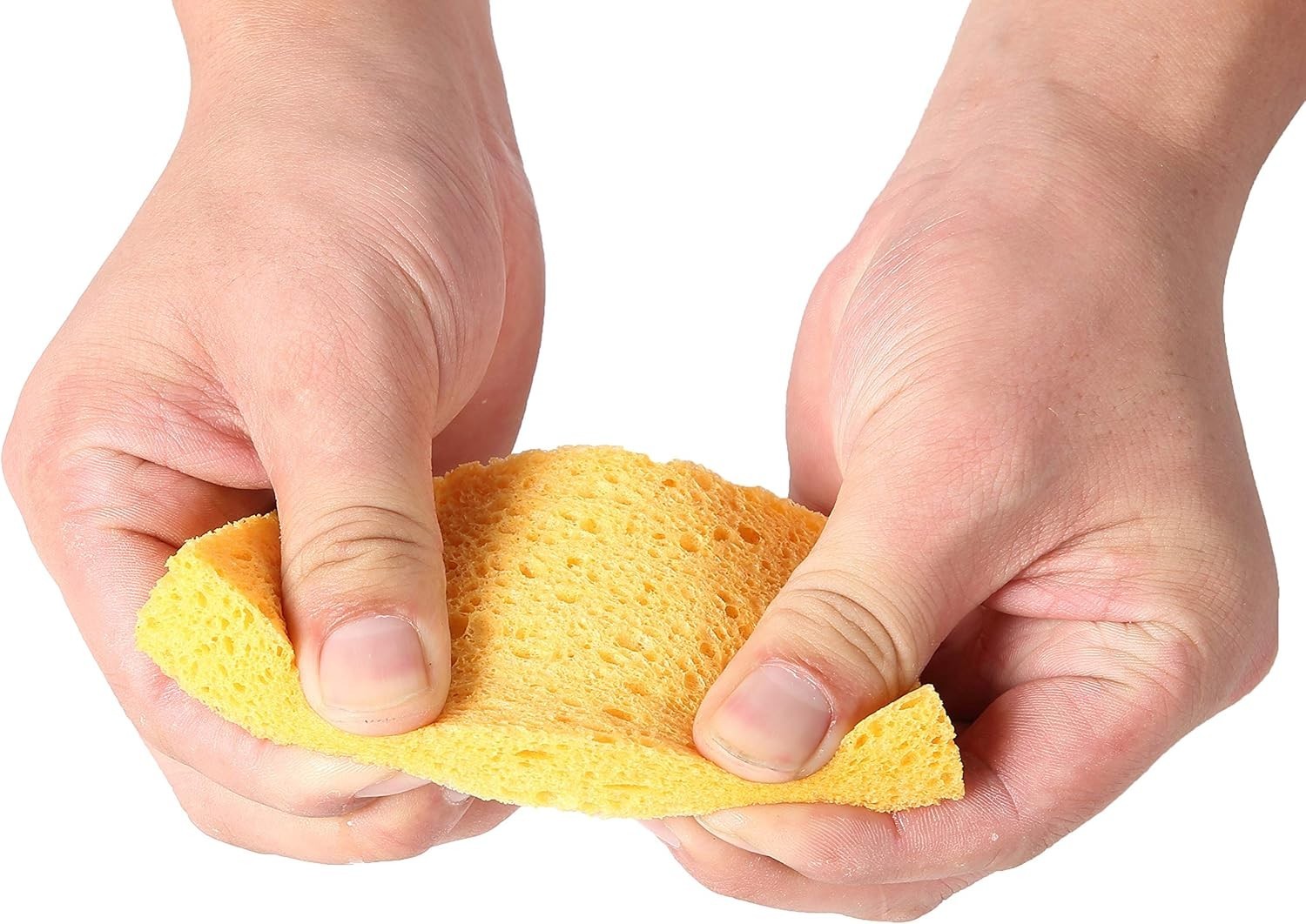 Biodegradable Non-Scratch Cellulose Sponges for Effortless Cleaning – 36 Pack