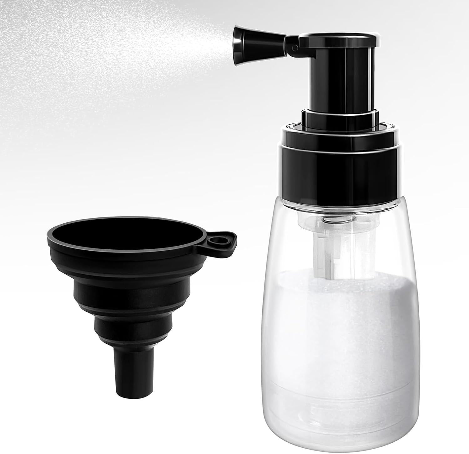 High-Performance 6oz Diatomaceous Earth Powder Duster with Transparent Design
