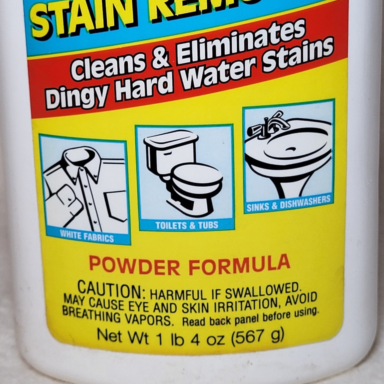 Magic RUST & IRON Stain Remover Powder Formula 18 oz DISCONTINUED 80% Full